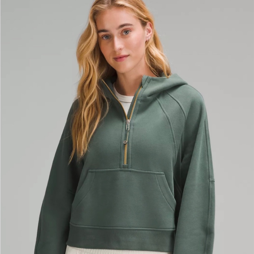 Lululemon Green Half-Zip Hoodie XS/S